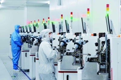 南京浦口經濟開發區華天科技半導體封測產品生產與技術開發齊頭并進